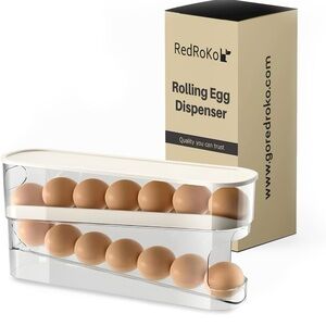 2-Tier Rolling Egg Dispenser